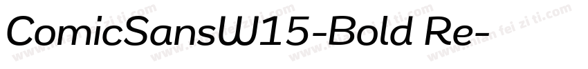 ComicSansW15-Bold Re字体转换